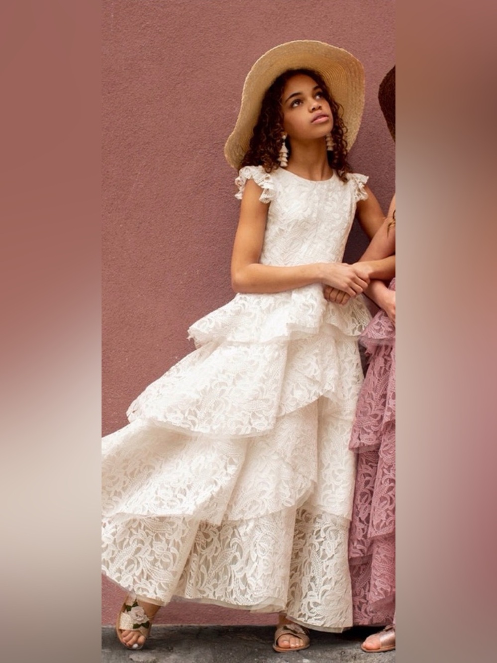 NEW Joyfolie Mia Joy AZALEA DRESS IN CREAM Size 7
